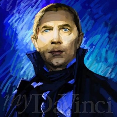 Bela Lugosi as Dracula Pop Art Print,by myDaVinci - myDaVinci